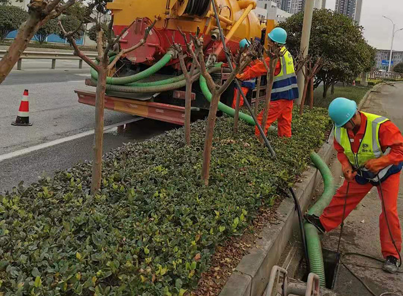 蚌山市政管道清淤